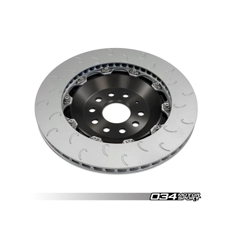 Kit Dischi Freno Posteriori Flottanti 2 Pezzi 350mm Neri 034Motorsport, VW/Audi MQB