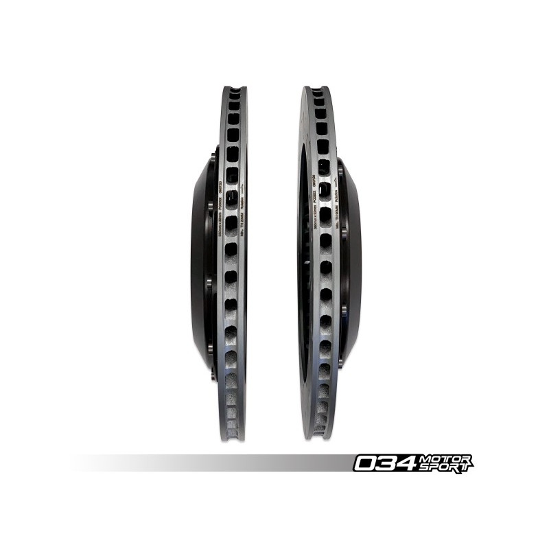 Kit Disques de Frein Arrière Flottants 2 Pièces 350mm Noir 034Motorsport – VW/Audi MQB