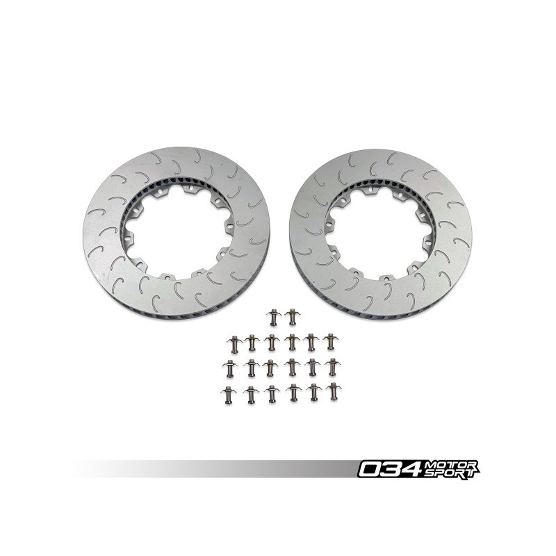 Jeu de Couronnes de Rechange Frein Avant 340mm 034Motorsport – VW/Audi MQB et MQB EVO AWD Performance Pack