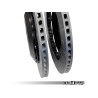 Kit Discos de Freno Traseros Flotantes 2 Piezas 350mm Negro 034Motorsport, VW/Audi MQB