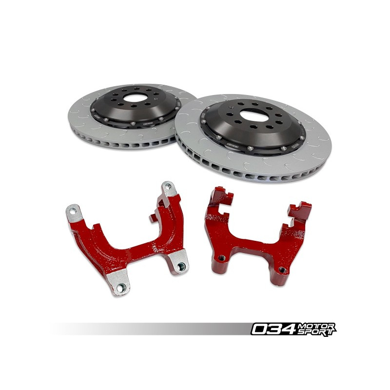 Kit Disques de Frein Arrière Flottants 2 Pièces 350mm Noir 034Motorsport – VW/Audi MQB