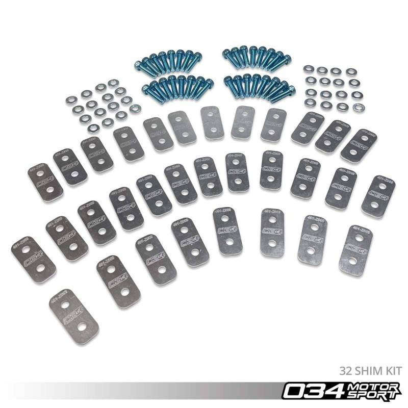 Cmbr Shim Set 034 motorsport pour 16 Shims, R8 Mk1