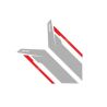 APR Sideburn Sticker-Silver/Re