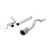 Scarico cat-back Milltek Volkswagen Up! GTI 1.0 TSI 2016-2023 - Senza silenziatore primario e senza silenziatore posteriore - us