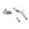 Descente de Turbo Milltek Volkswagen Up! GTI 1.0 TSI 90/115ch 2016-2023 - avec cata Hi-Flow - pour ligne Milltek