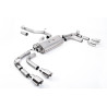 FAP Back Milltek Volkswagen Tiguan R 2.0 TSI 320 CV 2021-2024 con FAP - non risonato - terminali Quad GT100 Lucidati