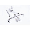 Cat-Back-Anlage Milltek Volkswagen Scirocco R 2.0 TSI 2009-2016 - mit Resonator und Bypass - Dual Oval poliert