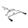 Cat-back Milltek Volkswagen Scirocco GT 2.0 TSI 2008-2016 - risonante e bypass silenziatore posteriore - terminali Dual GT100 Ce