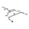 Catback Milltek Volkswagen Scirocco GT 2.0 TSI 200ch 2008-2016 - résonné et bypass silencieux AR - sorties Dual GT100 Polies