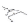 Cat-back Milltek Volkswagen Scirocco GT 2.0 TSI 200hp 2008-2016 - resonated and rear muffler bypass - Polished Dual Oval Tips