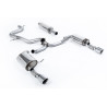 Escape cat-back Milltek Volkswagen Jetta Mk7 - Con silenciador primario - no resonado y con silenciador trasero - salidas Dual G