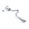 Catback Milltek Volkswagen Jetta Mk6 GLI 2.0 TFSI 2011-2014 - Avec intermédiaire - sorties GT80 Polies