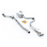 Impianto di scarico completo Milltek Volkswagen Jetta Mk6 GLI 2.0 TFSI 2011-2014 - con tubo decat - risonante - terminali GT80 l