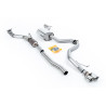 Línea completa Milltek Volkswagen Jetta Mk6 GLI 2011-2014 - con catalizador deportivo HJS Hi-Flow 200 CPSI - resonada - colas GT
