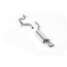 Scarico cat-back Milltek Volkswagen Jetta Mk5 GLI 2.0 TFSI 2006-2010 - senza silenziatore centrale - terminali Jet-76 lucidati