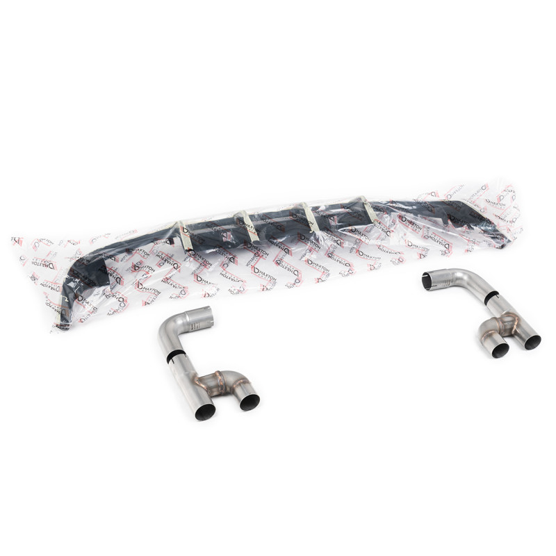 Diffuseur Milltek Volkswagen Golf Mk8 GTI Look R 2.0 TSI 245ch 2020-2024 avec FAP - Maxton Look Golf 8 R