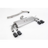 Catback Milltek Volkswagen Golf Mk7.5 R 2.0 TSI 310ch 2017-2021 sans FAP - non résonné - sorties Quad Jet-100 Carbone