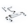 FAP Back / Catback Milltek Volkswagen Golf Mk7.5 - sin primario - no resonado + silenciador AR - salidas Dual GT100 Pulidas