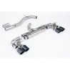Catback Race Milltek Volkswagen Golf Mk7 R 2.0 TSI 300ch 2014-2016 - Version 80 mm - non résonné - sorties Quad Jet-100 Carbone