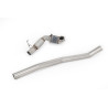 Downpipe Milltek Volkswagen Golf Mk7 R 2014-2016, Golf Mk7.5 R 2017-2021 - V2 con catalizador Race 200 CPSI