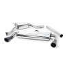 Catback Milltek Volkswagen Golf Mk7 GTI 2013-2016 - ECE - no primary - resonated + rear muffler - Dual GT100 outlets Black