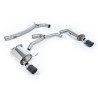 Catback Milltek Volkswagen Golf Mk7 Alltrack - SW 2.0 TFSI 2016-2021 - non résonné - sortie Dual Jet-100 Carbone