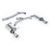 Cat-back Milltek Volkswagen Golf Mk7 Alltrack - SW 2.0 TFSI 2016-2021 - senza risonatore - terminale Dual GT100 Titanio