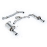 Milltek Cat-Back Volkswagen Golf Mk7 Alltrack - SW 2.0 TFSI 2016-2021, Non-Resonated, Dual GT100 Polished Tips