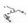 Cat-back Milltek Volkswagen Golf Mk7 Alltrack 1.8 TSI 2016-2021, non risonato, uscita Dual GT100 Lucidato