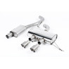 Catback Race 76 Milltek Volkswagen Golf Mk6 R 2.0 TFSI 272ch 2009-2013 - résonné - sortie Dual GT100 Titane