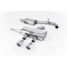 Cat-Back Race 76 Milltek Volkswagen Golf Mk6 R 2.0 TFSI 272 PS 2009-2013 - mit Resonator - Dual-Endrohr GT100 poliert