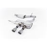 Catback Milltek Volkswagen Golf Mk6 R 2.0 TFSI 272ch 2009-2013 - Homologado ECE - resonado - salida Dual GT100 Titanio