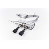 Cat-Back Milltek Volkswagen Golf Mk6 R 2.0 TFSI 272 PS 2009-2013 - ECE-zugelassen - resoniert - Doppel-Endrohr GT100 Cerakote Sc
