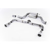 Catback Milltek Volkswagen Golf Mk6 GTI Edition 35 2011-2012, risonato e bypass silenziatore post., terminali Dual GT100 ED35 lu