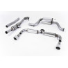 Línea de escape completa Race Milltek Volkswagen Golf Mk6 - con catalizador Hi-Flow Race 200 CPSI - salidas Dual GT100 ED35 Puli