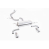 Catback Milltek Volkswagen Golf Mk6 GTI 2.0 TSI 211ch 2009-2013 - non résonné - sortie Dual Jet-100 Polies