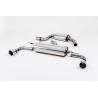 Cat-back Milltek Volkswagen Golf Mk6 GTI 2.0 TSI 211hp 2009-2013 - ECE Homologated - resonated - Dual GT100 Polished Outlets