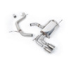 Catback Milltek Volkswagen Golf Mk6 GT 1.4 TSI 160 CV 2009-2013 - sin resonador - salidas GT80 Titanio