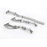 Collecteurs Milltek Volkswagen Golf Mk5 R32 3.2 V6 250ch 2005-2009 - Paire de collecteurs Free-Flow avec Décata