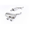 Catback Milltek Volkswagen Golf Mk5 R32 3.2 V6 250ch 2005-2009 - résonné - sortie Dual GT100 Polies