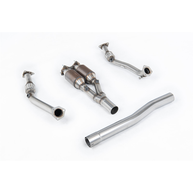 Cata Sport Hi-Flow Milltek Volkswagen Golf Mk5 R32 3.2 V6 250 CV 2005-2009 - cata Hi-Flow