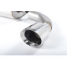Scarico Catback Milltek Volkswagen Golf Mk4 R32 2002-2005: senza silenziatore primario e con silenziatore posteriore, terminale 