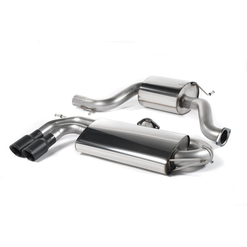 Cat-Back-Anlage Race Milltek Volkswagen Golf Mk5 GTI/GTI Edition 30 2.0 TFSI 200/230 PS 2004-2009 - mit Resonator - GT80-Endrohr