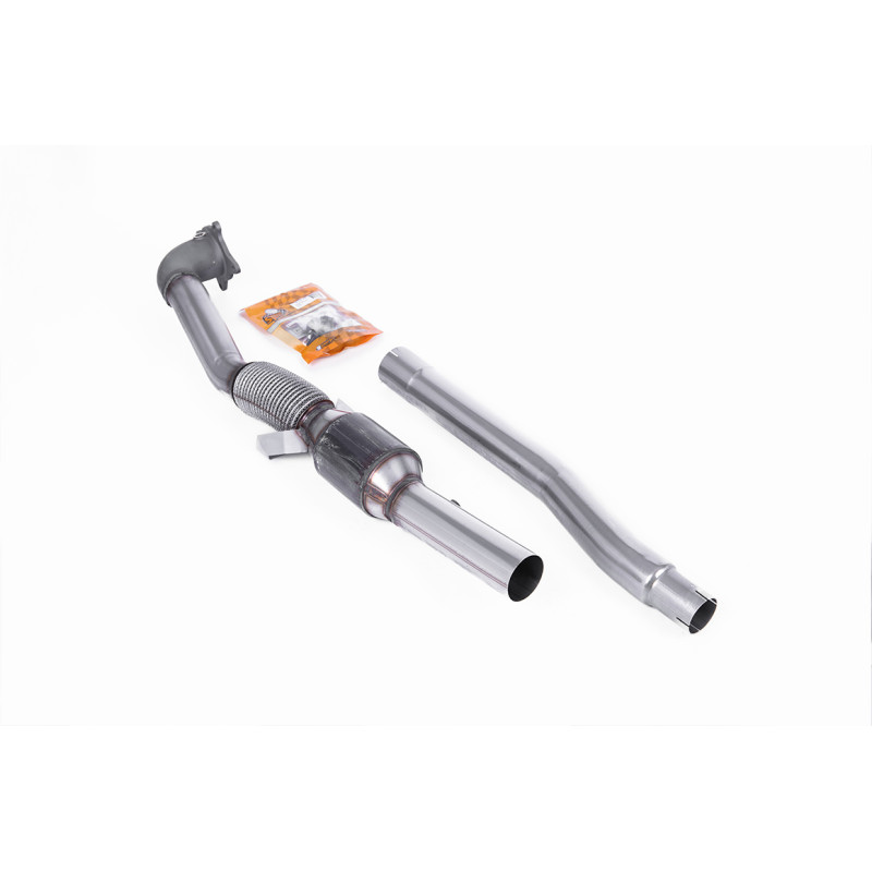 Downpipe (V1 / V2) Milltek Volkswagen Golf Mk5 GTI 2.0 TFSI 2004-2009 - (Turboauslass geformt) mit Race-Kat 200 CPSI