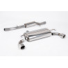 Cat-Back-Anlage Milltek Volkswagen Golf Mk4 R32 2002-2005 - Mit Vorschalldämpfer und Endschalldämpfer - Endrohre Dual Jet-100 po