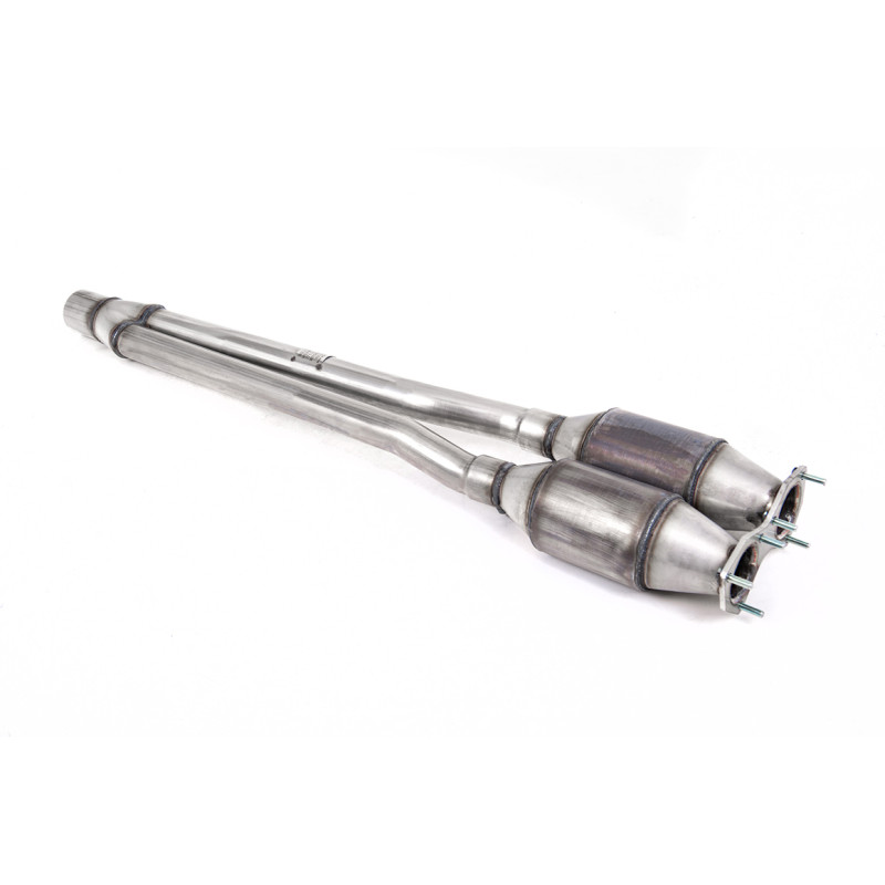 High-Flow Catalytic Converter Milltek Volkswagen Golf Mk4 R32 3.2 V6 241hp 2002-2005 - Hi-Flow Cat