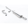 Scarico cat-back Milltek Volkswagen Golf Mk4 2002-2004 - Senza silenziatore primario e con silenziatore posteriore - terminale G