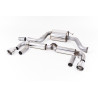 Escape cat-back Milltek Volkswagen Beetle 2.0 TSI 200 CV 2011-2015 - resonado y silenciador trasero "Doble" - salidas Dual GT100