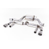 Scarico cat-back Milltek Volkswagen Beetle 2.0 TSI 200CV 2011-2015 - risonato e silenziatore posteriore "Double" - terminali Dua