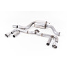 Cat-Back-Anlage Milltek Volkswagen Beetle 2.0 TSI 200 PS 2011-2015 - mit Resonator und Endschalldämpfer-Bypass - Dual GT100 Endr